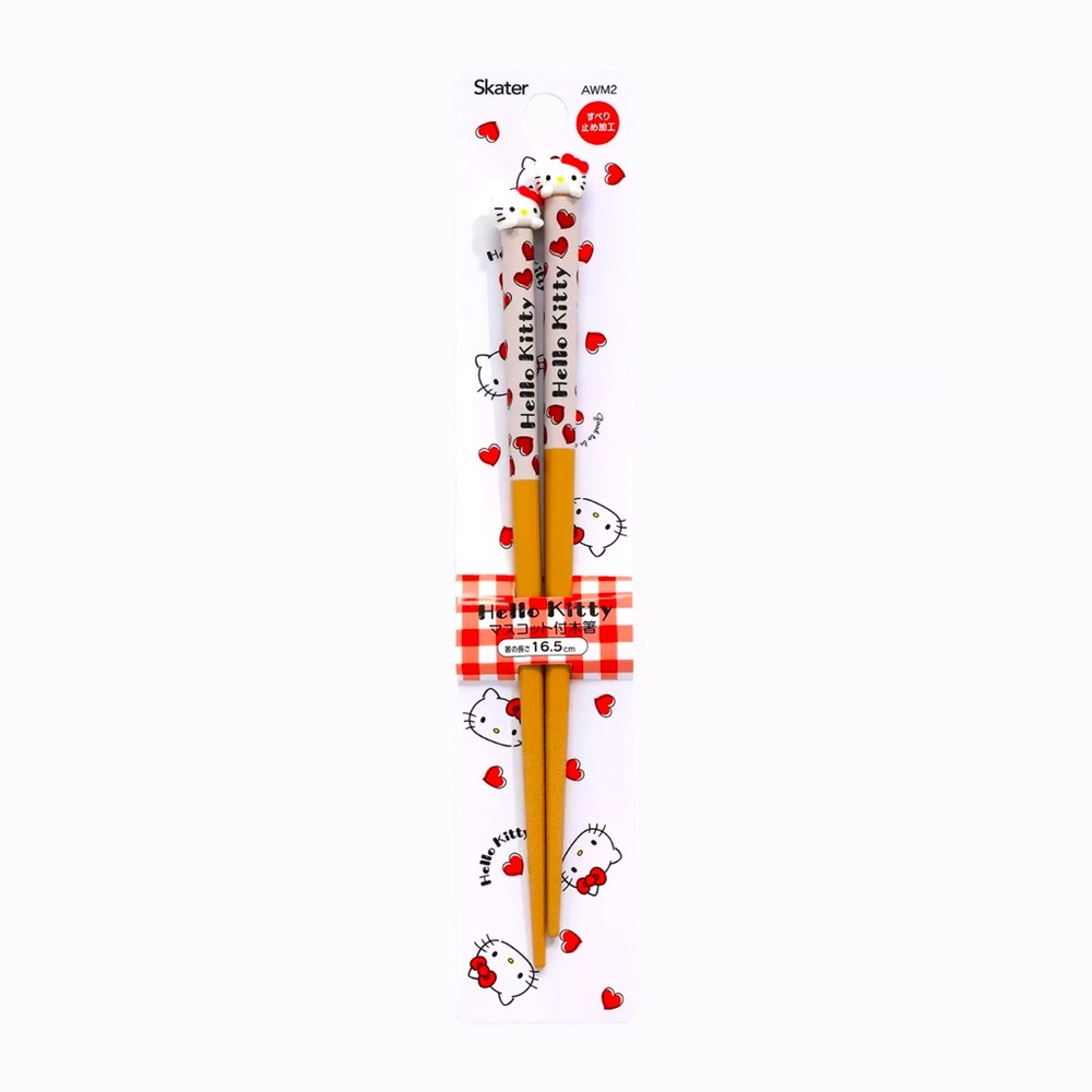 Sanrio Hello Kitty Heart Chopsticks